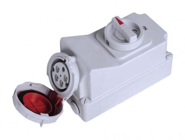 İnterlock 90° Eğik Duvar Priz