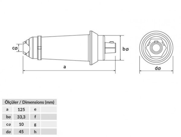 16/95mm2 200A. Fiş - Görsel 2