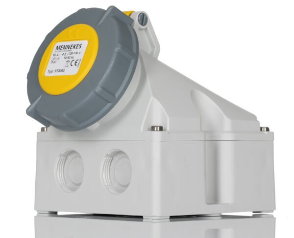 Yellow Wall Mount 3P 25 ° Rated At 16A, 110 V