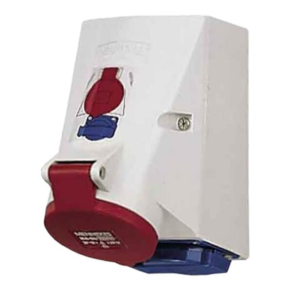 Priz, 3P+N+E, 415 V, 16A, Duvara Monte, IP44